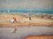 Jordi Freixas Cortes, Beach Scene, Oil on Board, Framed, Image 3
