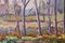 Post Impressionist Artist, Landscape, Oil on Board, Image 4