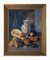 Exotic Mediterranean Fruit and Vase, Oil on Canvas, Framed 1