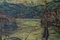 Impressionistischer Künstler, Lastkähne in einem Hafen, Öl auf Leinwand 4