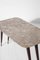 Coffee Table with Marble Top attributed to Giuseppe Scapinelli Form, 1950s, Image 5