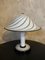 Lámpara de mesa de cristal de Murano, años 50, Imagen 12