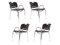 Model 2062 Dining Chairs by Achille Castiglioni & Marcello Malein for Zanotta, 1967, Set of 4 1