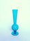 Mid-Century Blue Opaline Glass Vase, 1960s 1