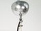 Lámpara colgante Arianna de vidrio blanco, plástico negro y metal cromado al estilo de Piero Brombin para Artemide, años 60, Imagen 9