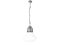 Lámpara colgante Arianna de vidrio blanco, plástico negro y metal cromado al estilo de Piero Brombin para Artemide, años 60, Imagen 2