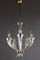 Art Deco Murano Glass Hercules Chandelier attributed to Ercole Barovier for Barovier & Toso, 1930s, Image 4