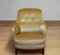 Fauteuil Rembourré en Velours Doré par Carl Malmsten, Suède, 1940s 3