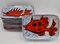 Rectangular Plates with Fish and Crustacean Motif by Monique Brunner, 1960s, Set of 12, Image 1