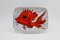 Rectangular Plates with Fish and Crustacean Motif by Monique Brunner, 1960s, Set of 12, Image 13