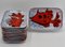 Rectangular Plates with Fish and Crustacean Motif by Monique Brunner, 1960s, Set of 12, Image 3