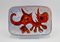 Rectangular Plates with Fish and Crustacean Motif by Monique Brunner, 1960s, Set of 12 10