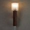 Wall Lights in Teak and Glass, Sweden, 1950s, Set of 2 6