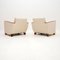 Art Deco Swedish Satin Birch Armchairs, 1920s, Set of 2 5