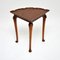 Burr Walnut Pie Crust Nesting Tables, 1920s, Set of 5 6