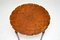 Burr Walnut Pie Crust Nesting Tables, 1920s, Set of 5 8