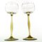 Art Nouveau Wine Glasses, Poland, 1890s, Set of 2 6