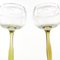 Art Nouveau Wine Glasses, Poland, 1890s, Set of 2 10