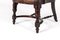 Late 19th Century English Mahogany and Rexine Armchairs, Set of 2, Image 5
