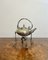 Antique Edwardian Silver-Plated Spirit Kettle on Stand, 1900s, Set of 2, Image 5