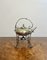 Antique Edwardian Silver-Plated Spirit Kettle on Stand, 1900s, Set of 2 1