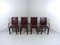 Leather Arcadia Dining Chairs from Arper, Italy 1980s, Set of 4, Image 2