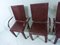 Leather Arcadia Dining Chairs from Arper, Italy 1980s, Set of 4 6