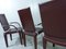 Leather Arcadia Dining Chairs from Arper, Italy 1980s, Set of 4 9