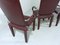 Leather Arcadia Dining Chairs from Arper, Italy 1980s, Set of 4 8
