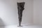 Brutalist Sculpture, 1960s, Charcoal & Metal, Image 1