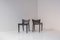 Modernist Dining Chairs in Stained Oak, France, 1960s, Set of 4, Image 14