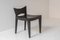 Modernist Dining Chairs in Stained Oak, France, 1960s, Set of 4, Image 1