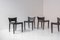 Modernist Dining Chairs in Stained Oak, France, 1960s, Set of 4, Image 16