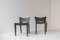 Modernist Dining Chairs in Stained Oak, France, 1960s, Set of 4 11