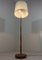 Lámpara de pie danesa de teca, años 60, Imagen 3