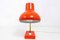 Vintage Orange Mushroom Desk Lamp, 1970s, Image 13