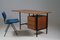 Bureau Moderniste en Bois et Métal, France, 1950s 9