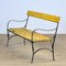 Banc de Jardin en Fer et Pin, 1930s 2