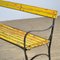 Banc de Jardin en Fer et Pin, 1930s 5