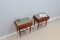 Tables de Chevet Mid-Century en Teck, Italie, 1950s, Set de 2 12