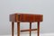 Italienische Mid-Century Teak Nachttische, 1950er, 2er Set 8