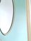 Italian Wood and Colored & Silvered Metal Wall Mirrors, 1960s, Set of 2, Image 6