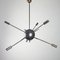 Mid-Century Sputnik Chandelier in Brass from Stilnovo, Image 1