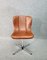 Italian Swivel Chairs in Chromed Metal and Leather, 1960s, Set of 4, Image 10