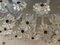 Ovaler Blossom Spiegel aus Glas & Weiß Lackiertem Metall von Emil Stejnar für Rupert Nikoll, Österreich, 1955 10