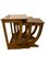 French Art Deco Walnut Nesting Tables, 1920s, Set of 3, Image 1