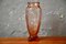 French Art Deco Pink Glass Vase, 1940s 1