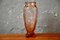 French Art Deco Pink Glass Vase, 1940s, Image 1