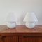 Large Murano Glass Mushroom Table Lamps, Italy, 1980s, Set of 2, Image 2