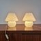 Grandes Lampes de Bureau Champignon en Verre de Murano, Italie, 1980s, Set de 2 4